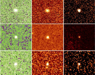 Imágenes multibanda de los troyanos neptunianos 2015 VW165, 2014 QO441, 2014 YB92 y 2014 SC374 tomadas con los telescopios Palomar de 200 pulgadas, Gemini y Keck.
