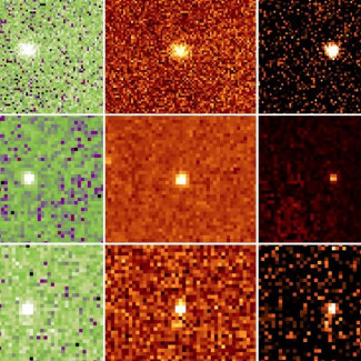 Imágenes multibanda de los troyanos neptunianos 2015 VW165, 2014 QO441, 2014 YB92 y 2014 SC374 tomadas con los telescopios Palomar de 200 pulgadas, Gemini y Keck.