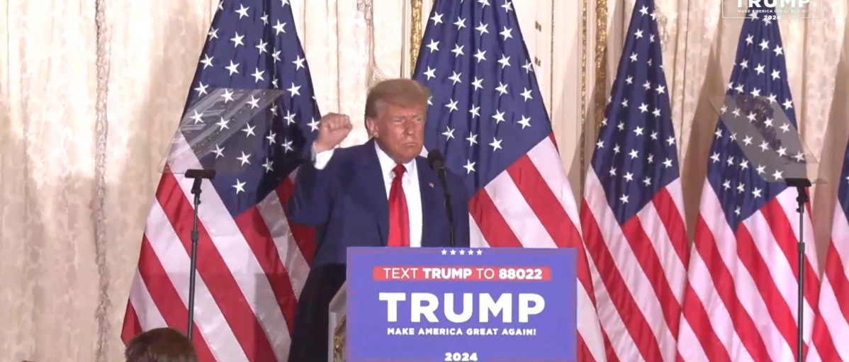 EuropaPress 5102967 expresidente eeuu donald trump discurso declararse inocente 34 cargos marco