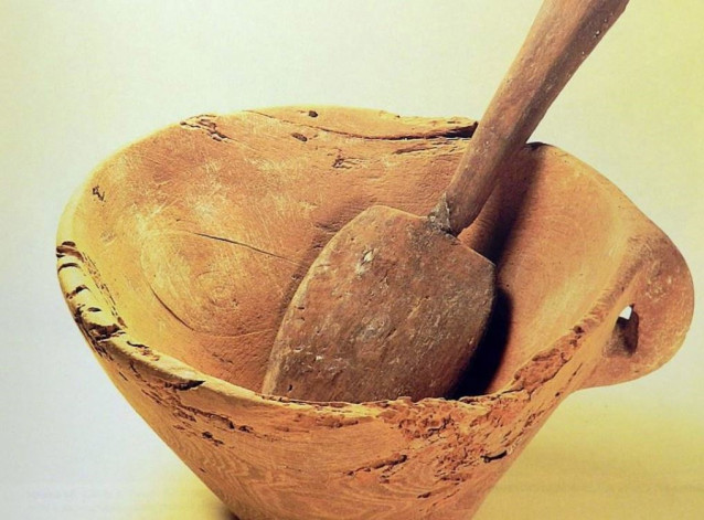Pieza de ajujar funerario de la cueva d'es Carritx