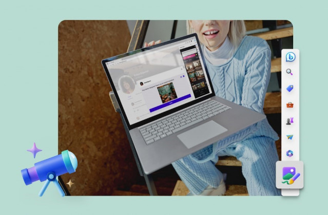 Microsoft Edge lanza a nivel global Image Creator.
