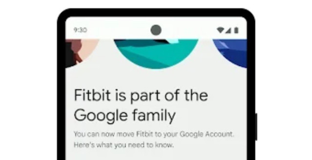 Interfaz cuenta Fitbit