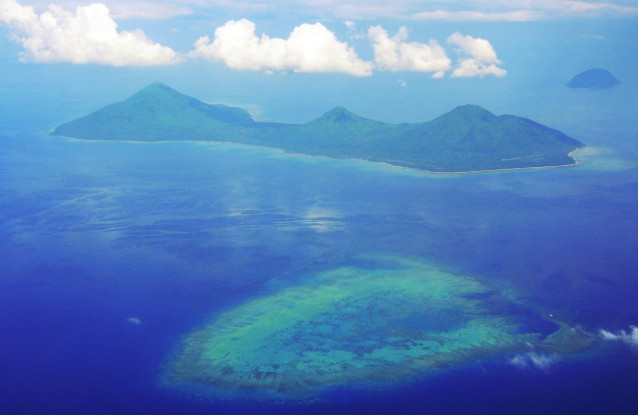 Isla Emae en Vanuatu central
