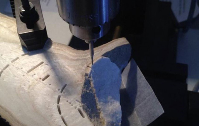 Estalagmita analizada en la investigación