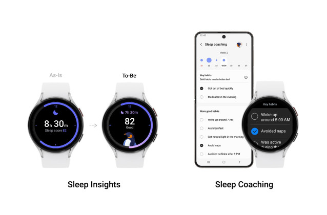 One UI 5 Watch en reloj Galaxy Watch 5