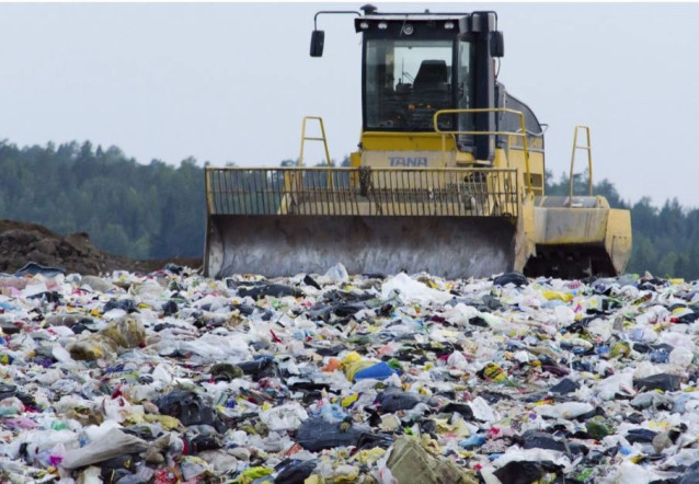 Basura plástica
