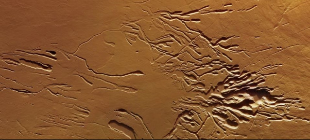 Ladera sur de Ascraeus Mons