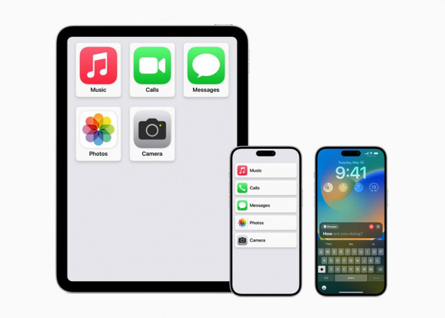 Herramientas de accesibilidad de Apple