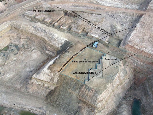 Ubicación del yacimiento arqueológico de Valdocarros 2