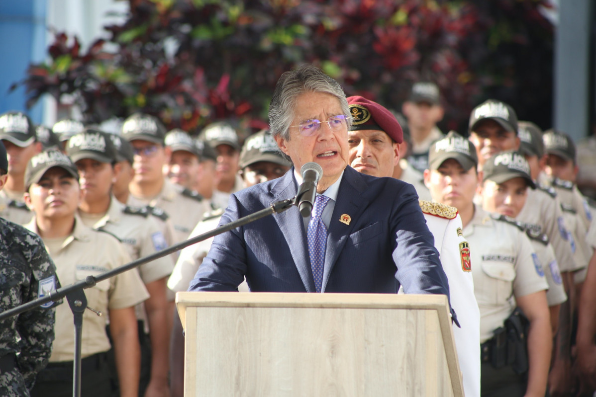 EuropaPress 5187190 guillermo lasso presidente ecuador ceremonia entrega medallas policias