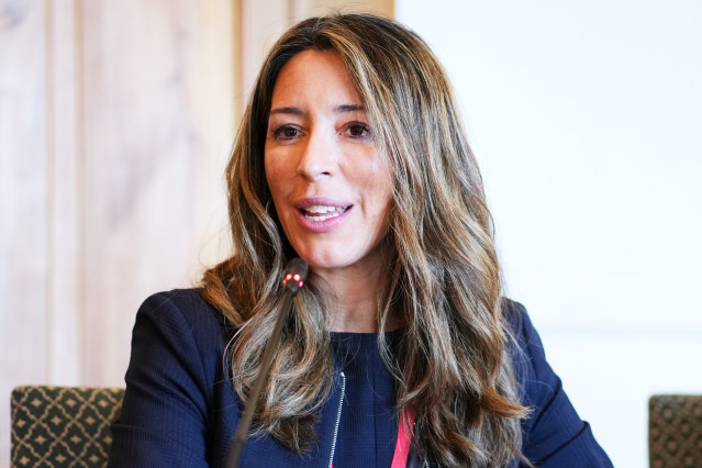 Archivo - La secretaria de Estado de Comercio de España, Xiana Méndez, a 1 de julio de 2022, en Santander, Cantabria (España).