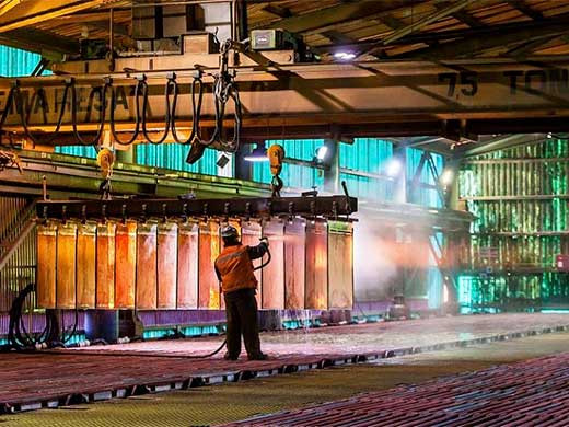 Procesamiento cobre codelco flickr