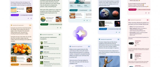 Google da acceso a nuevas capacidades generativas de IA en la búsqueda.