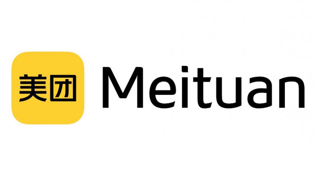 Archivo - Logo de la empresa china Meituan.