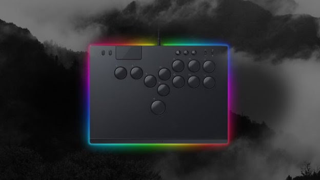 El stick óptico para los juegos de lucha arcade Kitsune