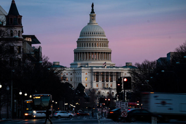 Archivo - El Capitolio de Estados Unidos.