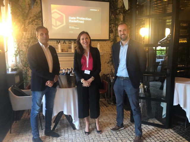 Evento de presentación de las nuevas soluciones de seguridad de datos de Commvault