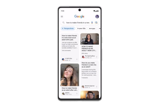 Perspectivas de Google