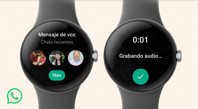 WhatsApp par Wear OS