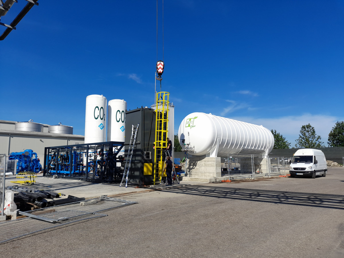 Lipigas inicia fabricaciu00f3n de mu00f3dulos para primera planta de producciu00f3n de gas natural licuado renovable en Chile para uso en transporte1