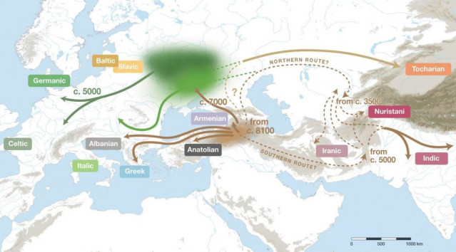 Una hipótesis híbrida sobre el origen y la difusión de las lenguas indoeuropeas