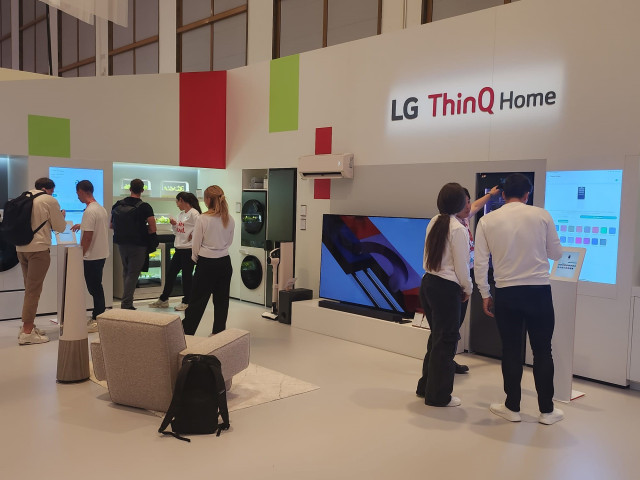 Stand de LG ThinQ Home de LG en IFA 2023