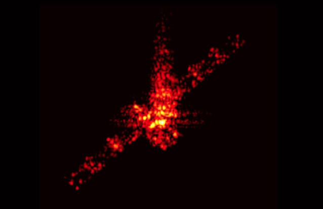 Imágenes de radar del satélite Aeolus antes de desintegrarse