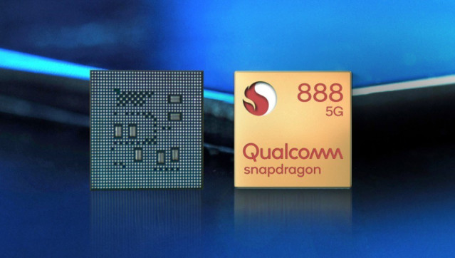 Archivo - Procesador Snapdragon 888 de Qualcomm.