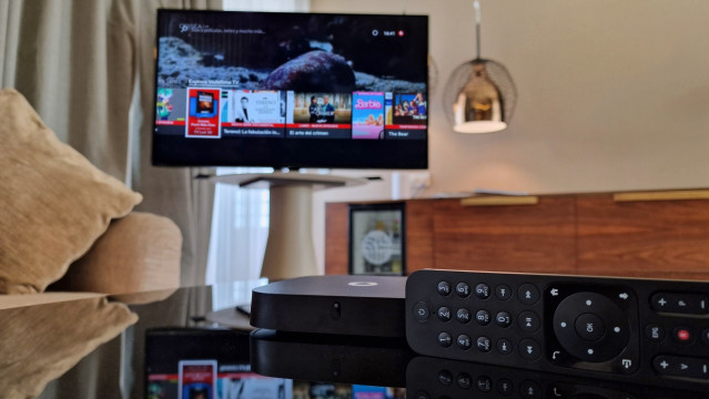 El nuevo decodificador de Vodafone TV con Android TV y Asistente de Google.