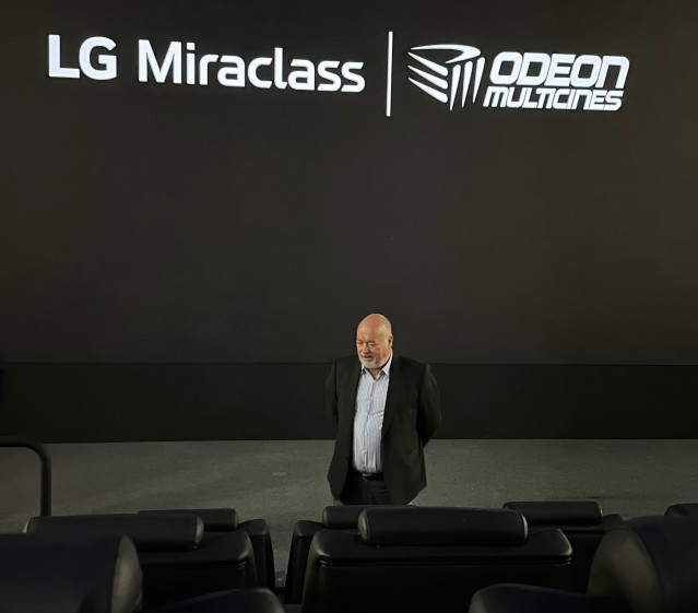 Luis Millán, propietario de Odeon Multicines.