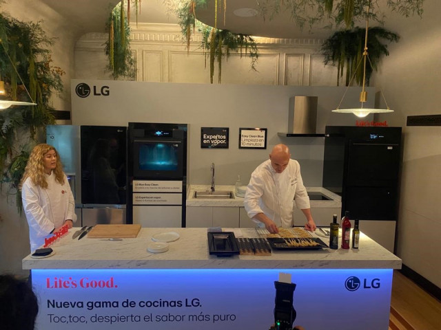 Presentación de los nuevos hornos LG InstaView.