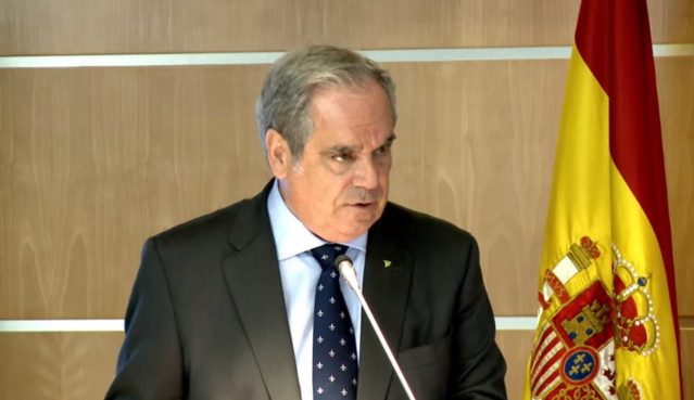 El presidente del Consejo General de Colegios Oficiales de Farmacéuticos (CGCOF), Jesús Aguilar.