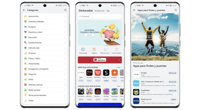 App Gallery de HarmonyOS