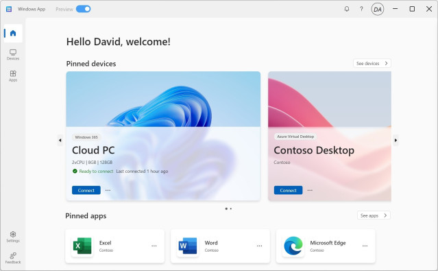 La nueva aplicación Windows de Microsoft.