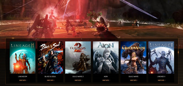 Franquicias de videojuegos del estudio coreano NCSOFT