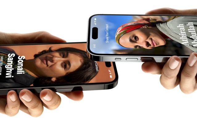 Interfaz de iPhone con iOS 17