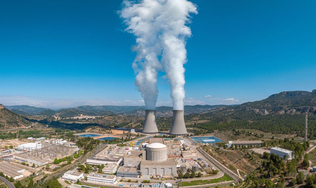 Archivo - Central nuclear.