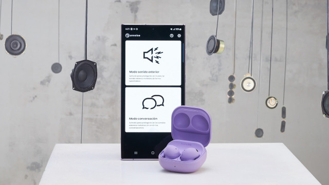 La nueva aplicación de Samsung, Unnoise.