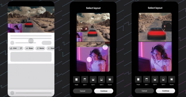 Interfaz de edición de la 'app' de YouTube para móviles