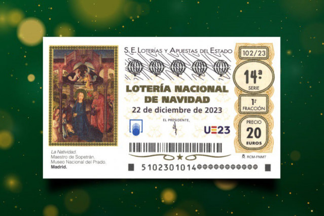 El décimo del sorteo extraordinario de navidad 2023