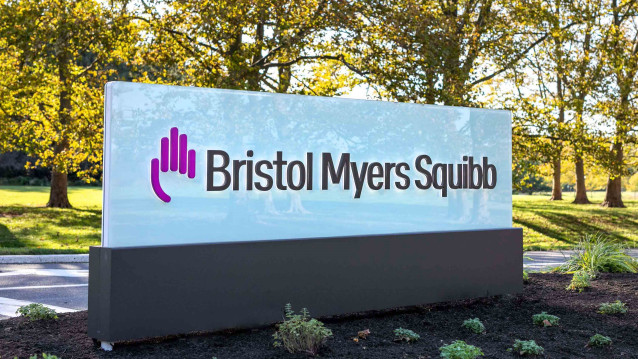 Archivo - Logo de Bristol Myers Squibb.
