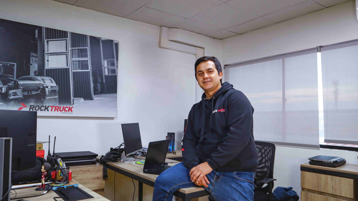 Felipe Oyarzo  gerente comeriacl Rocktruck