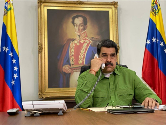 Archivo - Nicolás Maduro, en el Palacio de Miraflores