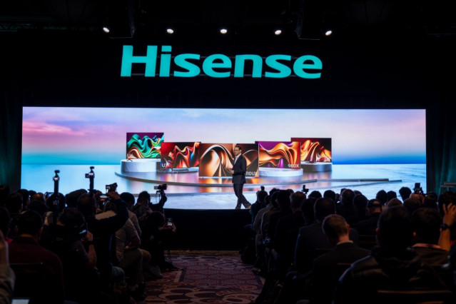 Presentación de Hisense en CES 2024