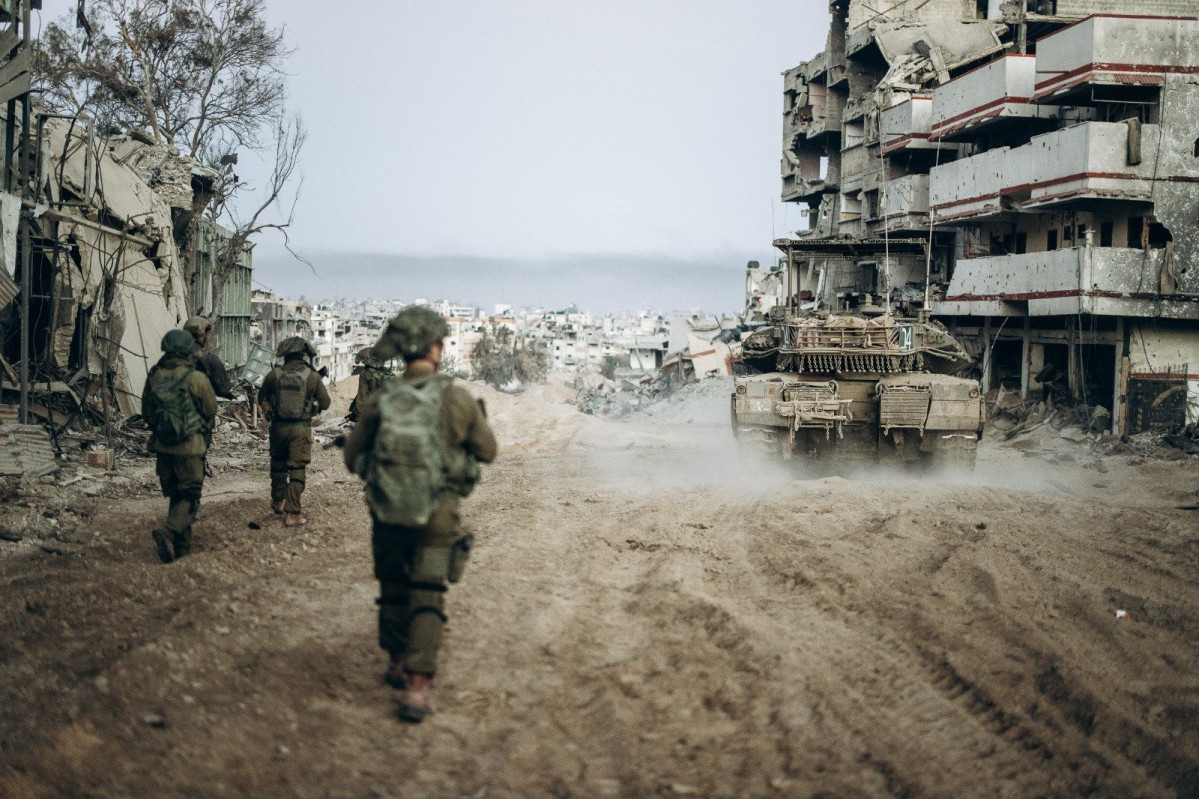 EuropaPress 5662717 militares carro combate israeli interior franja gaza (1)