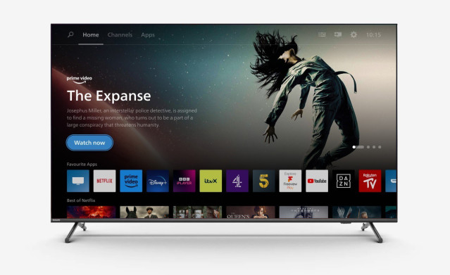 Interfaz del sistema operativo para smartTV Titan OS