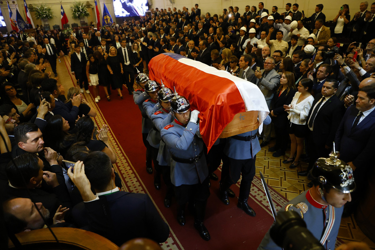 EuropaPress 5749983 expresidente sebastian pinera homenajeado funeral estado congreso chile