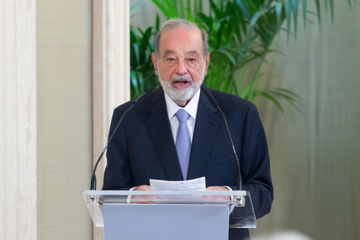 EuropaPress 5530687 presidente grupo carso carlos slim helu interviene entrega ix premio