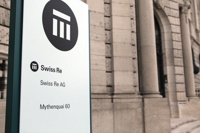 Archivo - Logo de Swiss Re