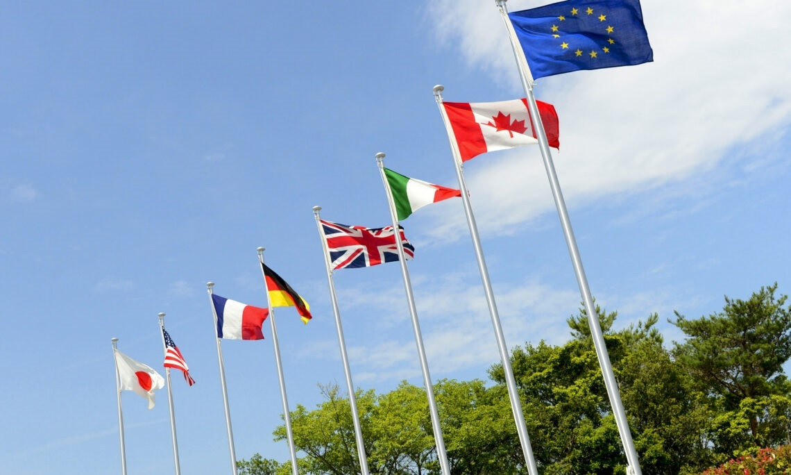EuropaPress 4522179 banderas cumbre g7 (4)